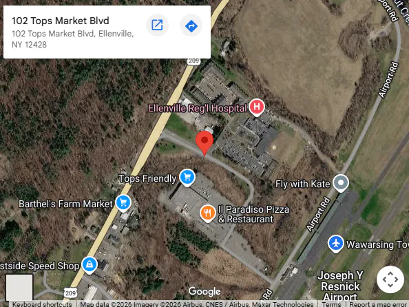 Location,102 Tops Market Blvd, Ellenville, NY 12428 Location,102 Tops Market Blvd, Ellenville, NY 12428